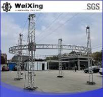 8m Diameter Circular Truss Aluminum Spigot Outdoor Stage Light Event  Concert Roof Structure Truss