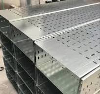 Solar Cable Tray - Galvanized Perforated Durable