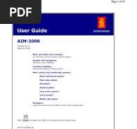 AIM-2000 User Guide Overview | PDF | Operating System | Tag ...