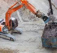Hydraulic magnets for excavators