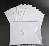 Verified Supplier A3 Inkjet Printable PVC Plastic Sheet 300 ...