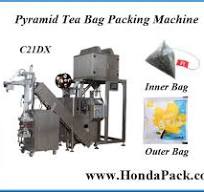 Nylon pyramid tea bag packing machine, Compostable pyramid ...