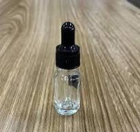 New Style 10ml 15ml 30ml Clear Essential Oil Dropper Bottle with Silver  Lid, Wholesale Liquid Foundation Bottle with Black Lid