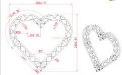 Truss Display Factory Price Aluminum Circle Stage Lighting ...
