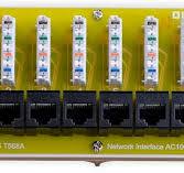 Legrand - OnQ Cat 6 Network Interface Module - Compatible with All OnQ  Enclosures - 8-Port Ethernet Connectivity for Home Networks, UL Listed  (AC1068)