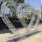 Creative Heart Custom Arch Curved Truss Background Event ...