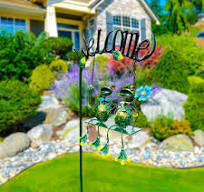 Amazon.com: HONGLAND Solar Lights Outdoor Waterproof, Frog ...