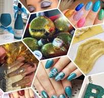 Set of 28 Colors Extra Fine Glitter Powder for Cosmetics, Nails, Makeup,  Slime, Tumbler, and Resin Crafts - Holographic Iridescent Finish