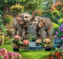 PEIBang Acrylic Garden Stake,Animal Decor Ground Insert for ...