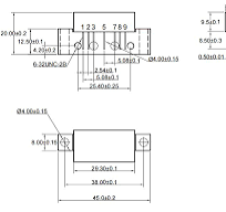 SMG1224 GaAs Hybrid Push Pull Amplifier Module China ...