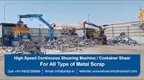 High Speed Continuous Shearing Machine / Container Shear/ Iron, Steel Scrap  Cutting Machine