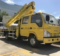 Isuzu 16m 18m 20m 22m Aerial Work Platform Truck Telescopic Platform Vehicle