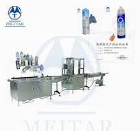 Breathing Fresh Air / Portable Oxygen Cans Filling Machine for Tin Cans  Auto Aerosol Bag on Valve Filling Machine