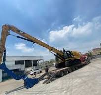 16.8-Meter Long 45-50ton Excavator Pile Driving Arm Has a ...