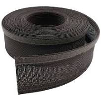 Electriduct 2" (1.25" Diameter) Rodent Resistant Side Entry Cable Wrap  Sleeving with Hook & Loop Fastener - 25 Feet