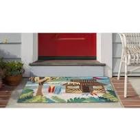 Liora Manne Frontporch Tiki Hut Indoor Outdoor Area Rug ...