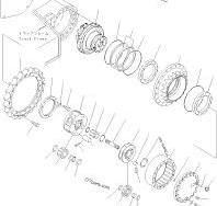 20Y-27-22230 Bearing - 20y2722230 - Komatsu spare part ...
