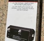 Monster 24DB Signal Amplifier with Return Path NIB | eBay