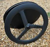 CES .3 Tri Spoke Front Wheel – Rim Brake 4-6 Watts.