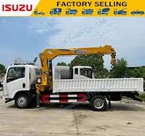 700p Isuzu Elf 5ton 6 6.3 Ton Crane Truck with Crane ...