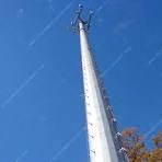 30 Meter Monopole Painting Coating Wifi Tower Exporter China