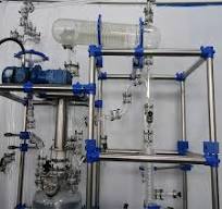 Pilot Fractional Distillation Rectification Tower Glass Distillation Unit
