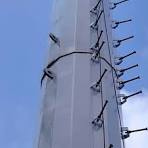 Sell 30 meter monopole steel tower, Good quality 30 meter ...