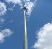 Galvanized Single Tube Monopole Antenna Radio Microwave ...