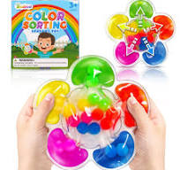 Amazon.com: Color Sorting Sensory Toys for Autism, Roadtrip ...