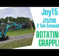 Rotating Grapple for Excavators 4,400 lbs–66,000 lbs (2-30 Ton)