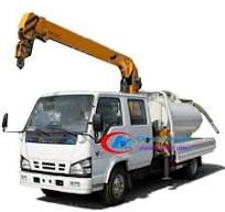 ISUZU small truck building loading crane 2 ton - Isuzu Truck ...