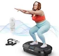 【FLYBIRD & FEIERDUN】Vibration Plate Exercise Machine, 330/340 lbs Capacity  Lymphatic Drainage Machine with LED Touch Screen & Remote Control, Full ...