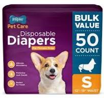 Female Dog Diapers in Dog Diapers - Walmart.com