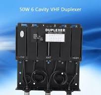 50W VHF 6 Cavity Duplexer N Connector FREE tune radio repeat New 136-180Mhz  NEW