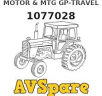 MOTOR & MTG GP-TRAVEL 1077028 - Caterpillar | AVSpare.com