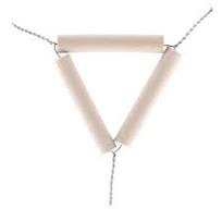 Pipeclay Triangles 65mm - Pack of 10