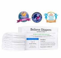 Believe Baby Premium Bamboo Eco-Friendly Diaper Pack