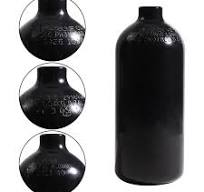 Customizable 48CI 3000PSI Paintball HPA Air Tank ALUMINUM COMPRESSED 0.8L  AIR TANK - BLACK