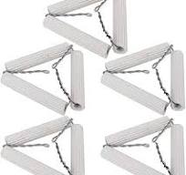 5pcs 65mm Crucible Triangle with Clay Pipe Stems Clay ...