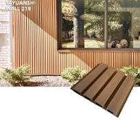Outdoor Co-Extrusion WPC Wall Panel Wood Plastic Composite Wall Cladding  Decorative Fluted Panel