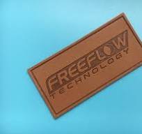 500 Custom Pu Leather Label, Embossed Leather Label, Sewing ...