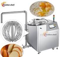 Automatic Cake Aeration Mixer Milk Cream Whipping Aeration Machine With  Filling Machine Chiffon Sponge Cake Cream Making Machine