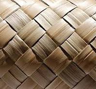 Lauhala Matting Roll Tropical Wall Covering Natural Grass (4' x 8' Sheet)