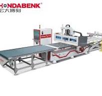 Panel Furniture CNC Production Line Automatic Feeding CNC Router CNC  Nesting Machine With Automatic Feeding System From China
