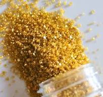 3 lb. Bag - Gold Glittery Sugar™