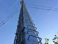 30 Meter Monopole Painting Coating Wifi Tower Exporter China