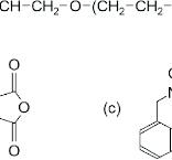 Chemical structures of (a) the aliphatic epoxy resin, i.e. ...