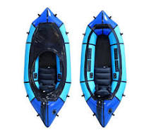 Custom Long Single Packraft With Spraydeck For A Fast Speed ...