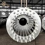 25M 30M Monopole Telecommunications Tower Galvanized Steel ...