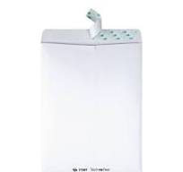 Quality Park Tech-No-Tear Catalog Envelopes, 10" x 13", Self-Adhesive,  White, Box Of 100
